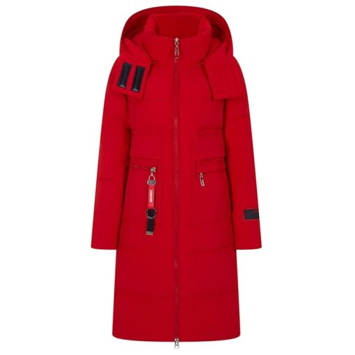 Manteau chauffant rouge