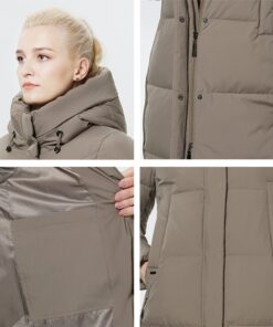 parties du Manteau parka pour femme