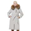 Manteau parka fourrure femme