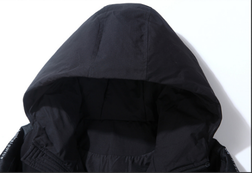 capuche du Manteau hiver chauffant