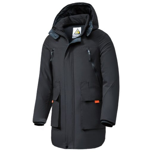 Manteau parka noir