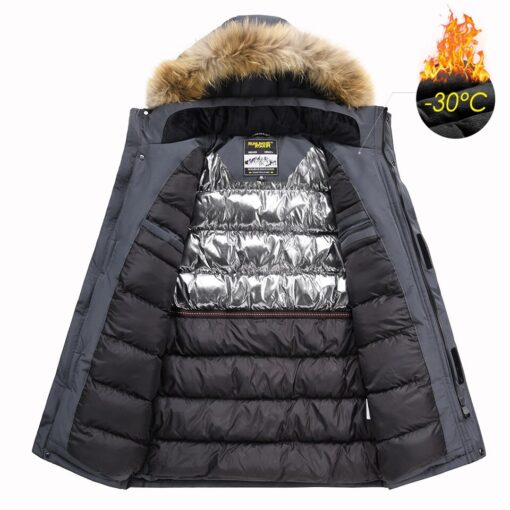 partie intérieure du Manteau chauffant parka