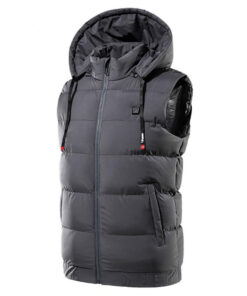 Gilet chauffant unisexe