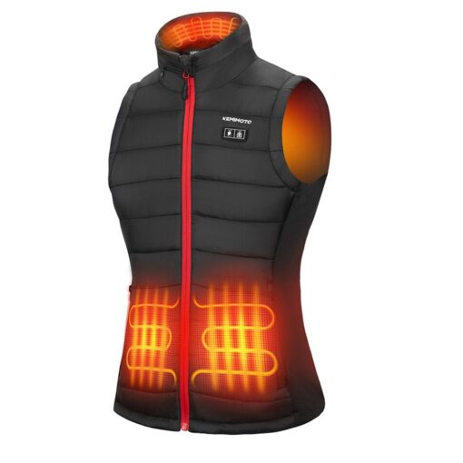 Gilet chauffant femme avec batterie