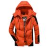 Veste parka imperméable à capuche