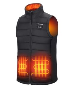 Gilet chauffant avec batterie