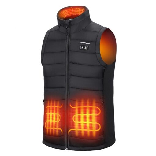 Gilet chauffant avec batterie