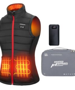 Gilet chauffant femme avec batterie