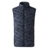 Gilet chauffant noir de grande taille