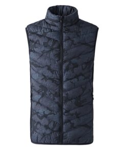 Gilet chauffant noir de grande taille