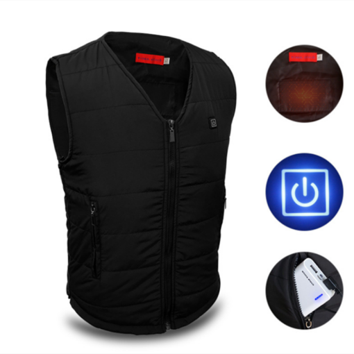 fonctionnement du gilet chauffant rechargeable