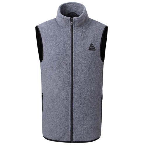 Gilet chauffant polaire