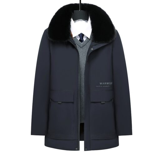 Manteau parka chauffant décontracté