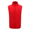 Gilet chauffant rouge