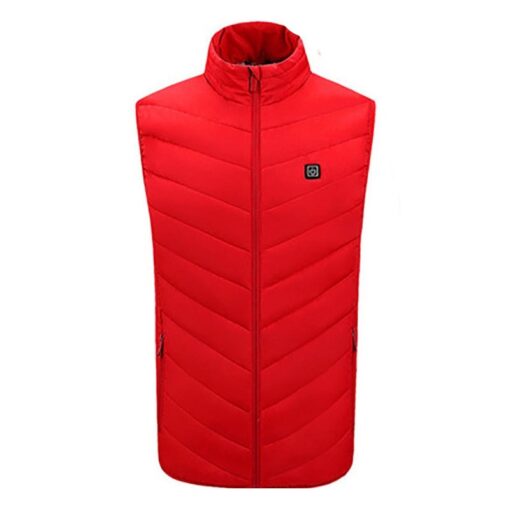 Gilet chauffant rouge