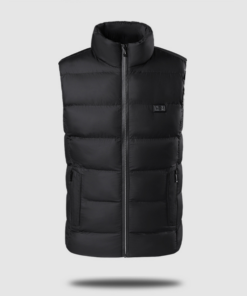 Gilet sans manche chauffant