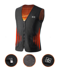 Gilet chauffant professionnel