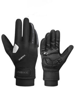 Gants chauffant noir pour mobylette