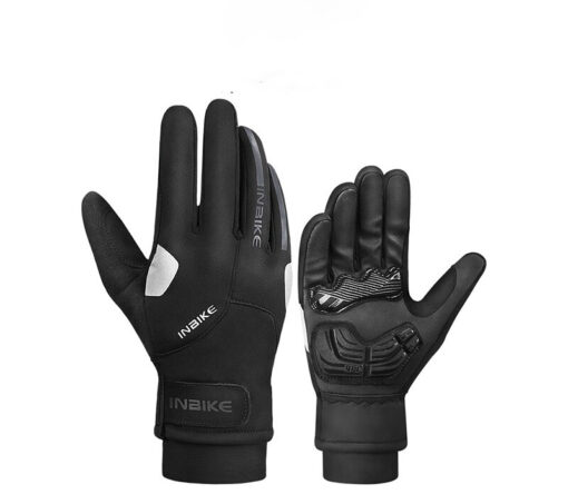 Gants chauffant noir pour mobylette