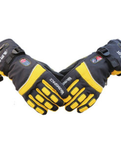 Gants chauffants de motard