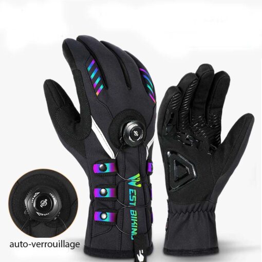 ces gants chauffants sont auto-verrouillants