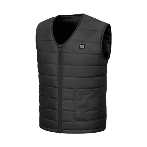 Gilet chauffant col en V