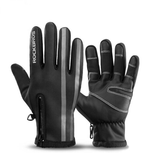 Gants de course vélo chauffants