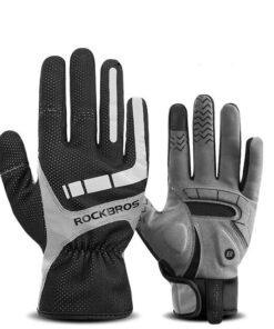 Gants de vélo d'hiver chauffants