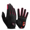 Gants chauffants noir vélo