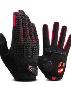 Gants chauffants noir vélo