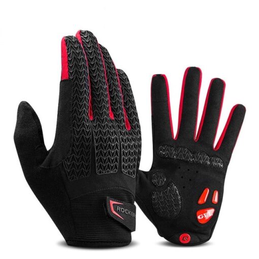 Gants chauffants noir vélo