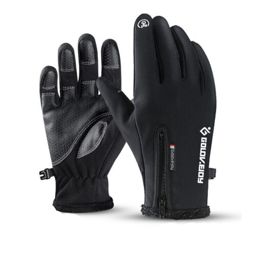 Gants chauffants noir