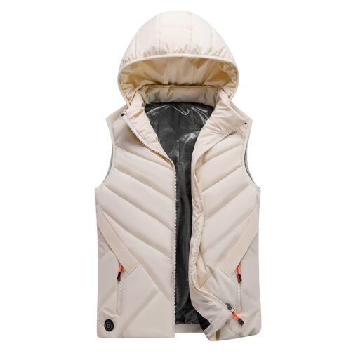 Gilet chauffant avec chapeau