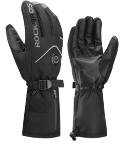 Gants chauffants noir avec batterie