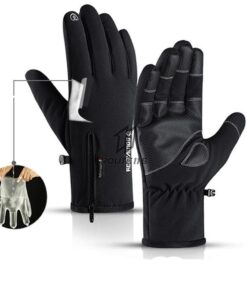 Gants chauffants imperméables pour l'hiver