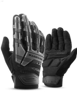 Gants chauffants noir pour vélo