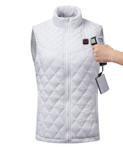 Gilet sans manche chauffant femme