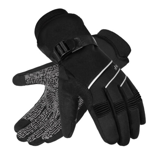 Gants chauffants vélo femme