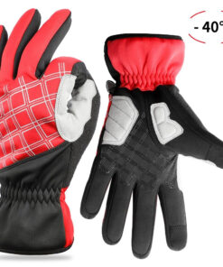 Les gants coupe-vent chauffants sont de haute qualité