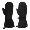 Gants de ski noirs chauffants longs